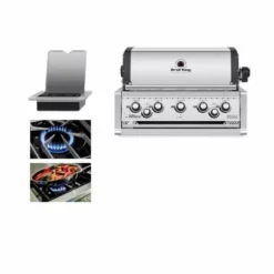 Barbecue Gas Encastrable (Built-In) Imperial S 590 Avec Réchaud BROIL KING -Gril Cuisine Boutique barbecue built in imperial 590s 2