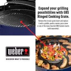 Barbecue Charbon Master-Touch Gbs 5750 - Ocean Blue - WEBER -Gril Cuisine Boutique barbecue charbon master touch gbs 5750 57 cm ocean blue 4