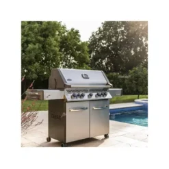 Napoleon Barbecue Gaz Prestige 665 INOX 5 Brûleurs + Sizzle Latéral + Brûleur Arrière -Gril Cuisine Boutique barbecue gaz prestige 665 5 bruleurs sizzle lateral bruleur arriere 6