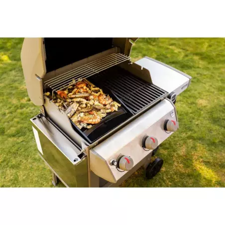 Barbecue Gaz Spirit II E-310 + Plancha - Black - WEBER 1 Barbecue Gaz Spirit II E-310 + Plancha - Black - WEBER