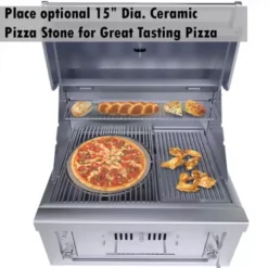 Barbecue Encastrable Hybride Charbon De Bois Et Gaz 30" - 76cm - SUNSTONE 15 Barbecue Encastrable Hybride Charbon De Bois Et Gaz 30" - 76cm - SUNSTONE -Gril Cuisine Boutique barbecue hybride gaz charbon de bois 76cm 15