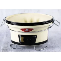 Barbecue Japonais Rond Shichirin Kt-13 Diam 26,2 X H16,2 Cm -Gril Cuisine Boutique barbecue japonais rond shichirin kt 13 diam 262 x h162 cm 2