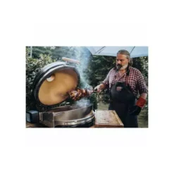 Barbecue Ceramique Le Chef Pro 2.0 Noir à Poser - MONOLITH -Gril Cuisine Boutique barbecue kamado le chef noir sans chariot monolith 3