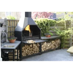 Barbecue Sud-Africain Braai Supreme 1200 Avec Support -Gril Cuisine Boutique barbecue sud africain braai freestanding 1200 avec stand 2