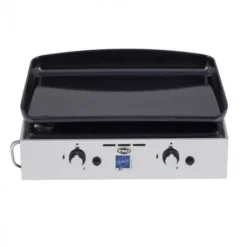 Combo Plancha Gaz Initial 50 + Chariot Acier Noir - ENO -Gril Cuisine Boutique combo plancha gaz initial 50 chariot acier noir eno 3