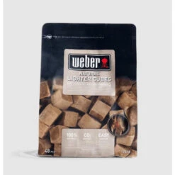 Cube Allume-Feux Bruns (x48) - 17612 - WEBER