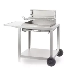 Grilloir + Chariot Vintage Montory Inox 61 X 40