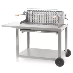 Grilloir + Chariot Exclusive Irissarry Inox 78 X 32
