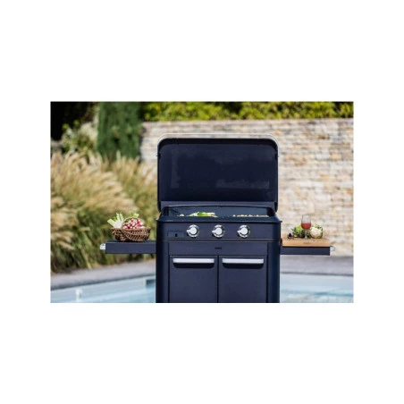 Combo Plancha Enosign Gaz 80 Bleu Navy Avec Capot Navy - ENO 2 Combo Plancha Enosign Gaz 80 Bleu Navy Avec Capot Navy - ENO – Image 2