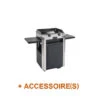 Pack + Combo Plancha Gaz Fusion 60 Inox Et Noir Sur Chariot + Coffret - ENO