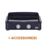 Pack + Plancha Enosign Gaz 65 Bleu Navy + Coffret Du Chef