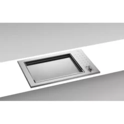Plancha Electrique Encastrable Oasi In.El60 Inox Plaque Lisse + Couvercle - PLANET -Gril Cuisine Boutique plancha gaz encastrable 80 cm inox 2 feux plaque lisse couvercle planet 2