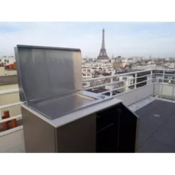 Plancha Electrique Encastrable Oasi In.El60 Inox Plaque Lisse + Couvercle - PLANET -Gril Cuisine Boutique plancha gaz encastrable 80 cm inox 2 feux plaque lisse couvercle planet 3