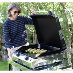 Plancha Fusion 60 Gaz Inox - ENO -Gril Cuisine Boutique plancha gaz fusion 60 inox 1