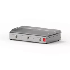 Plancha Gaz PLANET Chef 80 Plaque Inox Lisse Rainuree (Réf. 0201139)