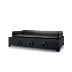 Plancha Modern 75 Gaz Acier Noir - FORGE ADOUR
