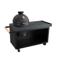 Table Black 135 PRO Béton OFYR Avec Kamado URBAN Solo Large The Bastard