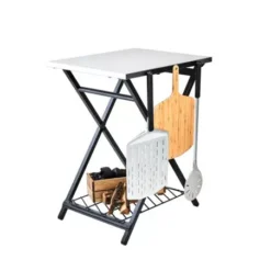 Table Pliante Pour Four à Pizza OONI - L57 X P70 X H 90 -Gril Cuisine Boutique table pliante pour four a pizza ooni l57 x p70 x h 90 3